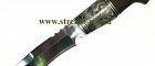 Нож Сибирь (110х18, черный граб)