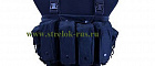 Разгрузка нагрудная 6 карманов (BLACK)